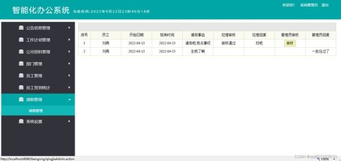 java ssh mysql智能化办公管理系统